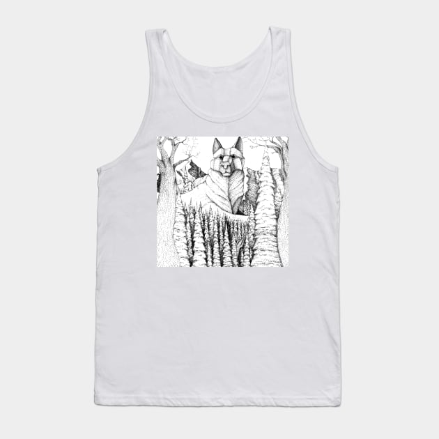 Dread Wolf Tank Top by bridgetrolljess